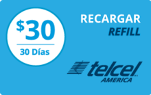 Telcel America Wireless $30