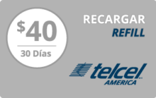 Telcel America Wireless $40