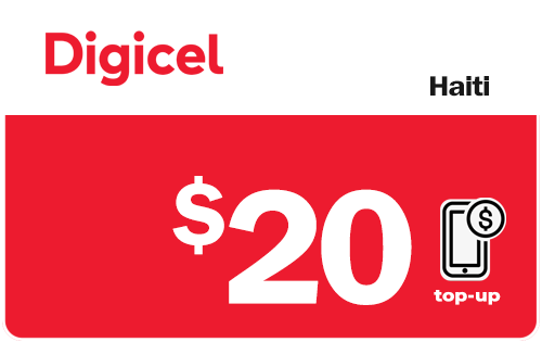 Digicel Haiti 20 Top Up